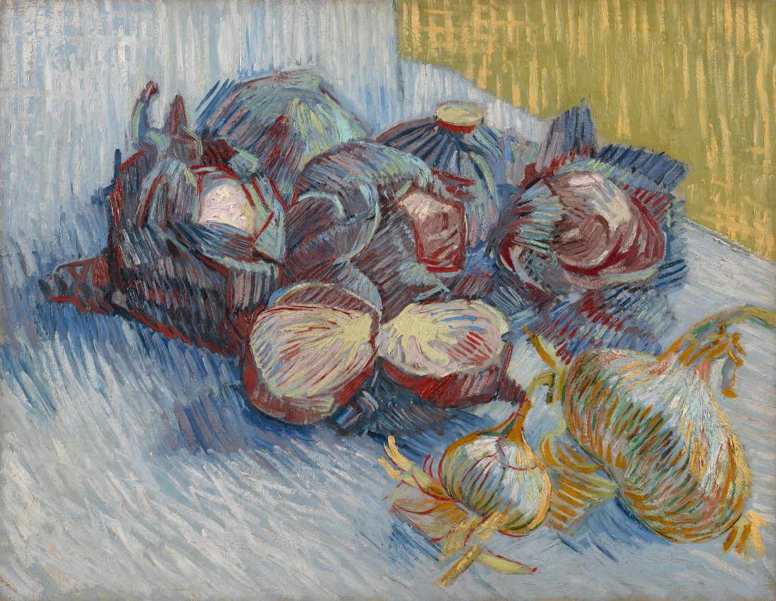 Red cabbages and onions 1887